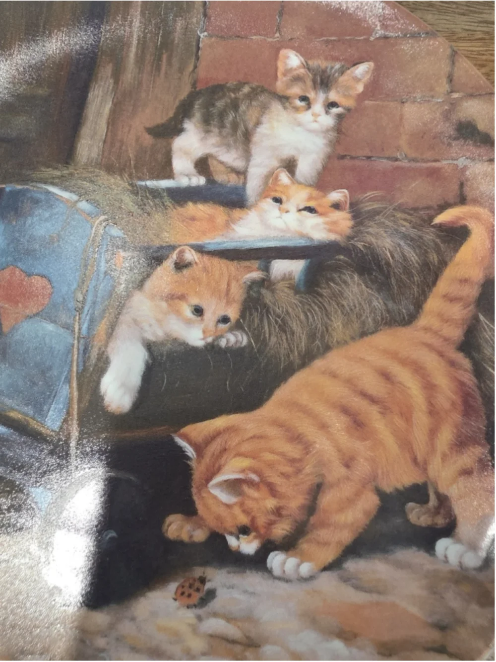 1991 Seltmann Weiden Die Spielkameraden Wolfgang Kaiser Cat Collector Plate